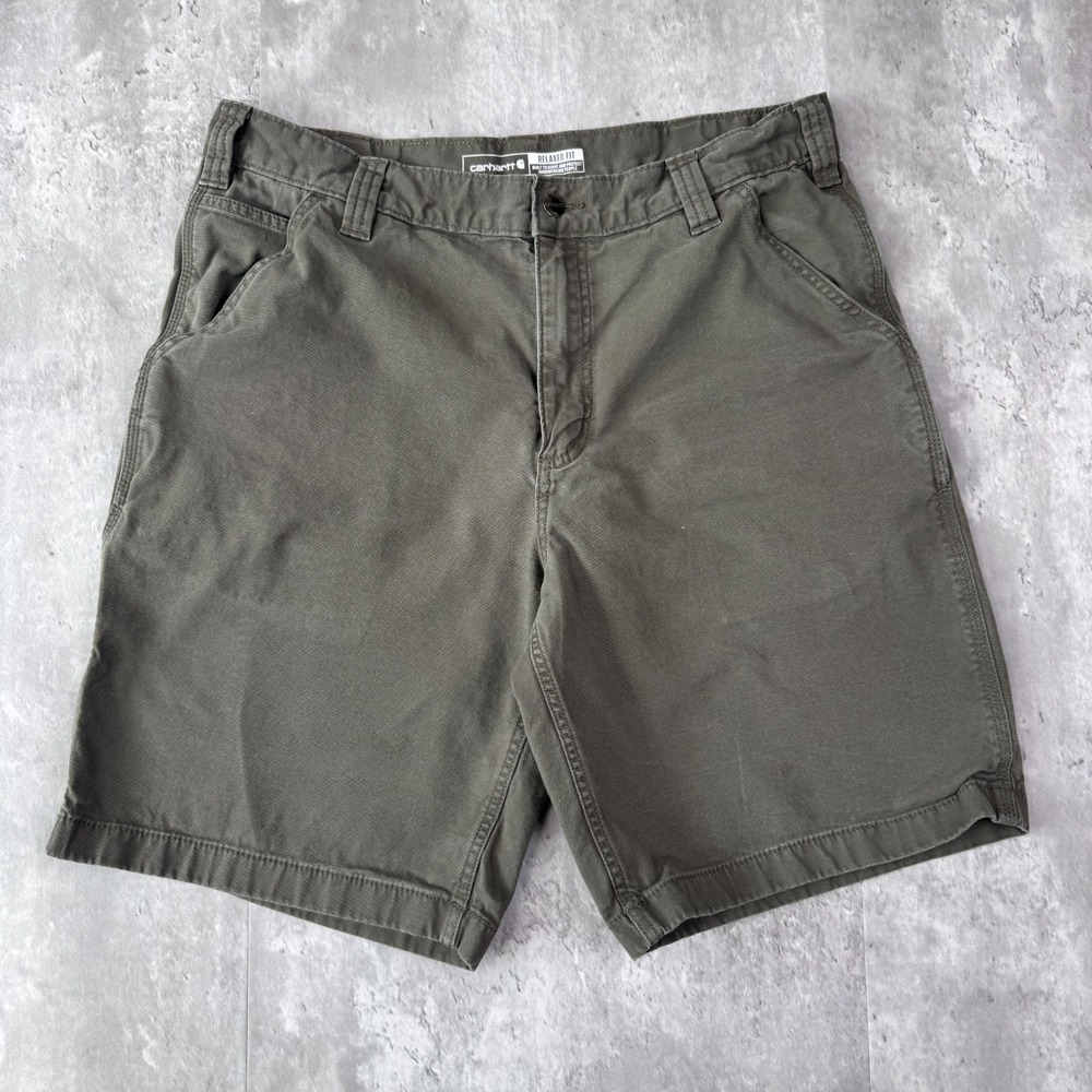 Carhartt Rigby Shorts Mens 36 Tarmac Rugged Flex Relaxed Carpenter Work 102514